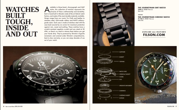 C.C. Filson Co. Catalog Sample - Watches 02